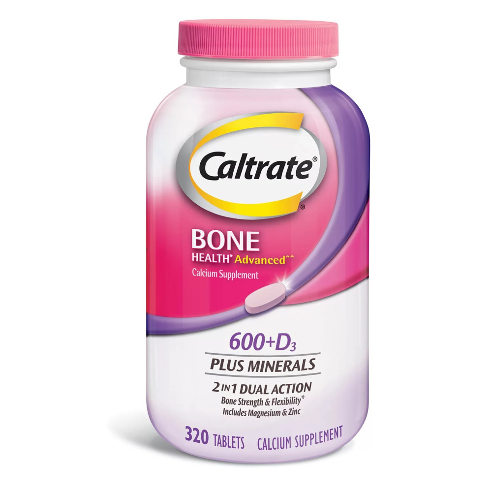 Caltrate Bone Health 600+D3 Calcium Vitamin D3 <b>칼트레이트</b> 칼슘 비타민 마그네슘 <b>아연</b> 미네랄 320정(160-320일분)
