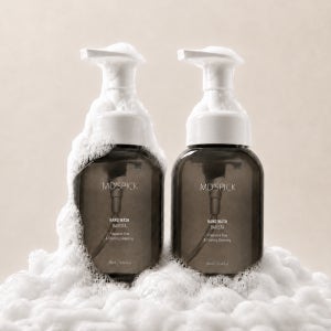 엠디스픽 무향 바리스타 저자극 버블 핸드워시 거품비누 유아 키즈 손세정제 300ml, 2개