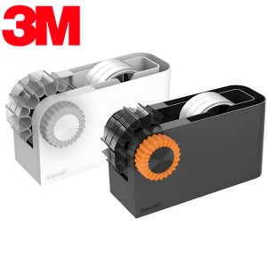 3M 스카치 테이프 3인치 디스펜서 블랙&오렌지 / 화이트&그레이