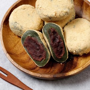 신라병가 개별포장 진한 쑥맛, 고소한 콩가루가 듬뿍 묻혀진 굳지않는 쑥개떡 30개입