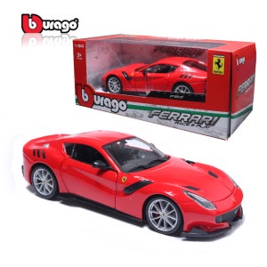 브라고 1:24 페라리 F12tdf 레드 자동차 다이캐스트 미니카 모형 슈퍼카