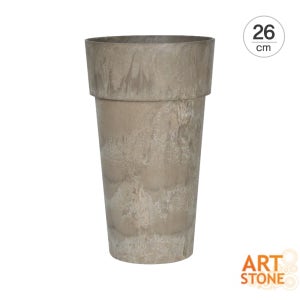 [아트스톤 Artstone] 베이스 루나 인테리어 원형화분(26cm)