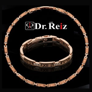 닥터레이즈 99.99%게르마늄 목걸이 팔찌 여성세트상품 (GSET-03)