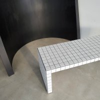 [그레이맨션] 멀티 타일 테이블 (벤치) 타일가구 타일오브제 거실 테이블 Multi Tile Bench