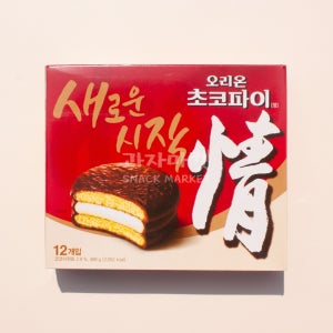 오리온 과자마켓 5400 오리온 초코파이 12P 468g