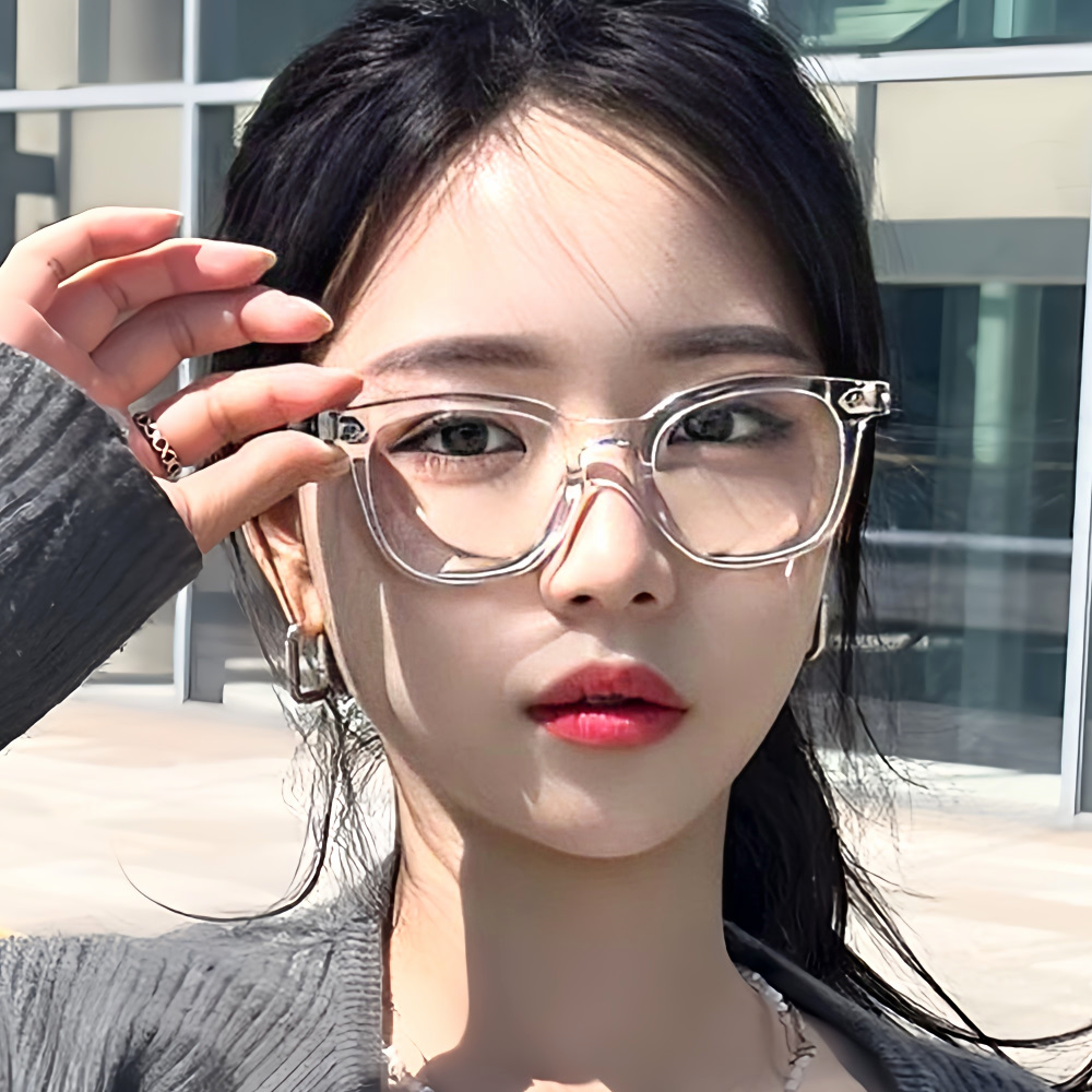 젠틀몬스터 안경 쿠보 KUBO C1 투명 오버사이즈 뿔테 남자 여자 데일리