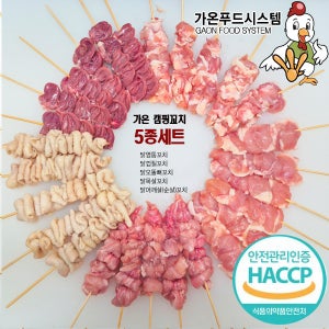 국내산 수제 닭꼬치 캠핑5종세트 소스포함 단품 닭꼬치 11종