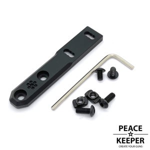 M-Lok용 m300 m600 웨폰라이트마운트 (수평형) WD02005