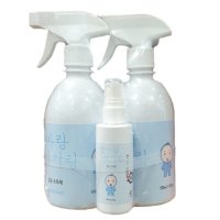 엄마랑 아기랑 안심 살균 소독제 뿌리는 소독제 500ml x 2 + 70ml