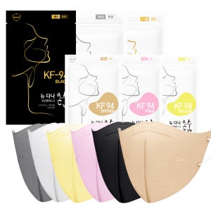 뉴 다나 온숨 컬러마스크 KF94 중형 50매
