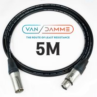 반담 Vandamme XKE StarQuad OFC 4심 은도금 무산소동 XLR + XLR 뉴트릭 마이크 케이블 5M