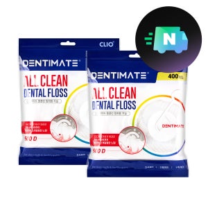 [N배송] 크리오 덴티메이트 대용량 일회용치실 400개 1+1