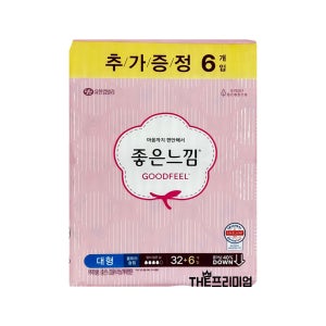좋은느낌 에어핏쿠션 대형, 38개입, 1팩