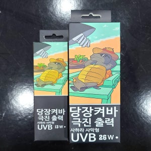 당장켜바 고출력사막형 UVB (13W,26W 선택가능) 파충류용