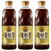 샘표 국산콩 간장 프리미엄 860ml x 3개입 / 코스트코 만능 맛 조선 국 양조 진