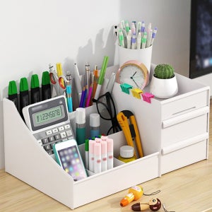 책상 문구용품 정리 오거나이저 정리 수납함