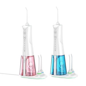 다덴픽 JSD-777 휴대용 구강세정기 300ml+충전패드 휴대용백