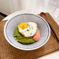 [일본] 스트라이프 삼각 면기 돈부리 그릇 라면기 우동기