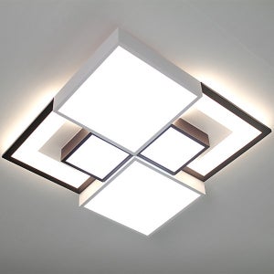 예스케이라이팅 LED방등 델라 60W 투톤 인테리어 거실등