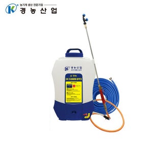 경농 충전식 압축 전동 자동 엔진 농약분무기 살포기 배낭형 방역 농사용 KNS-R20