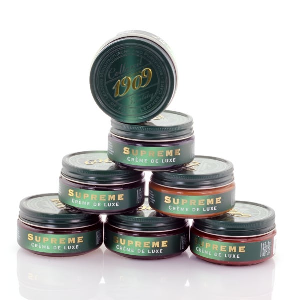콜로닐1909 슈프림디럭스 슈크림 100ml 가죽 구두 광택 가방 스크래치 복원 구두약