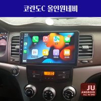 코란도C 안드로이드올인원9인치 JU 인터넷네비 안드로이드오토 애플카플레이 블루투스