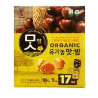 CJ 유기농 맛밤 714g(42g x 17팩) / 코스트코 씨제이 맛밤 간식