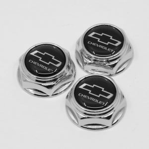 쉐보레 크롬 번호판볼트 자동차 순정형 3P 1Set