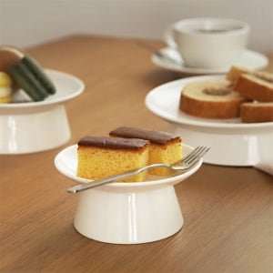 디저트플레이트 모루굽접시 돌상 제기그릇 백일상 다과 소형, 화이트