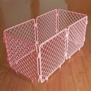 멀티펜스 6단 플라스틱 울타리 운동장 실내 실외 새끼 고양이 강아지 애견