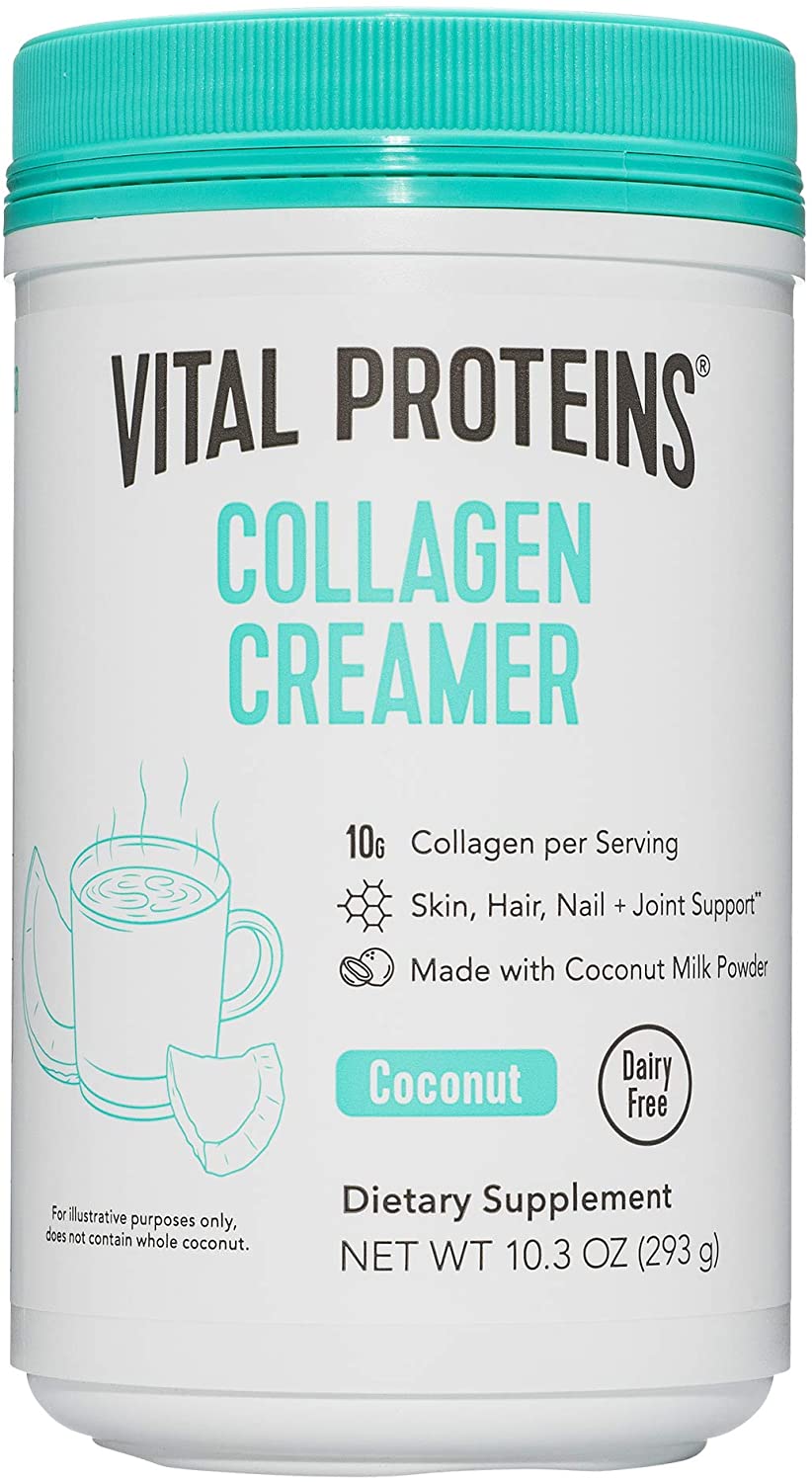 Vital Proteins <b>콜라겐</b> 펩타이드 크리머 코코넛 293g No Dairy &amp; Low Sugar 무료배송 아마존 베스트셀러