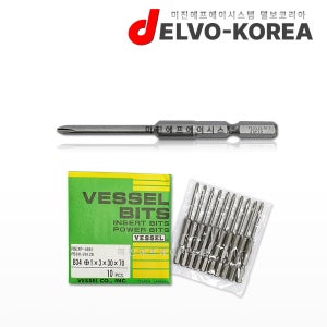 VESSEL B34 1X3X30X70 베셀비트 10개입 5mm 에어드라이버비트