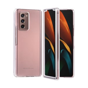 끼움 지문방지 갤럭시 Z폴드2 투명 케이스