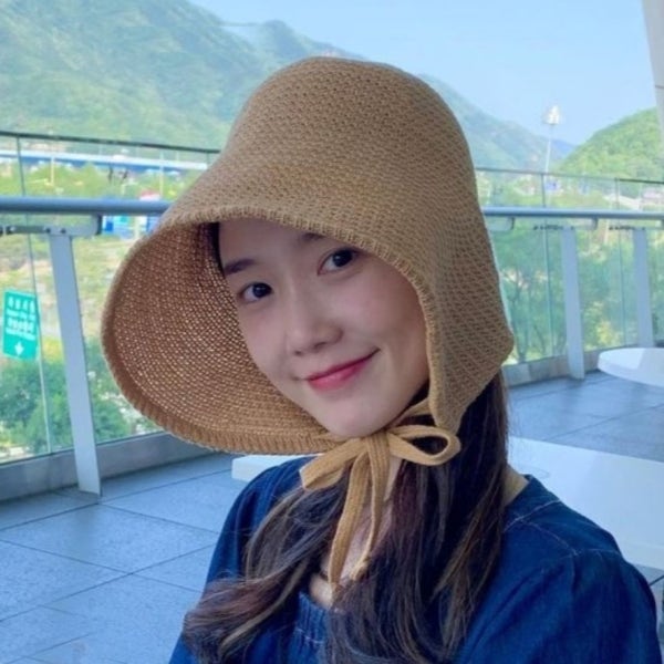 여름모자 챙넓은 여성 휴양지 바캉스 비치 여행 밀짚 산책 라피아햇 벙거지 모자