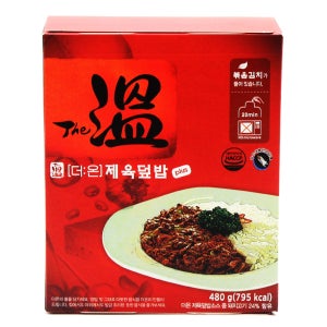 더온 참맛 발열도시락 제육덮밥 480g 핫앤쿡 전투식량 군납회사 비상식량