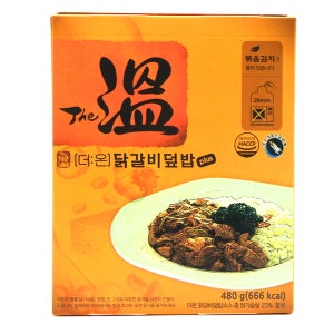 더온플러스 참맛 발열도시락 닭갈비덮밥 480g 핫앤쿡 발열전투식량 비상식량