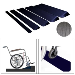 단차해소기 휠체어 문턱 안전 이동 경사로 받침대 2cm 높이