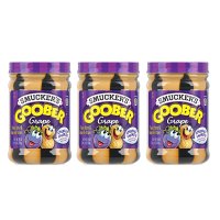 Smucker’s Goober Grape Peanut Butter 스머커스 구버 포도 땅콩 버터18oz (510g) 3팩