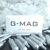 12g co2 비나사산 카트리지 50개 가스건 에어소프트 GMAG