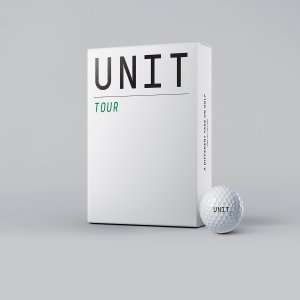 유닛골프 UNIT TOUR 3피스 설린 골프공 12개