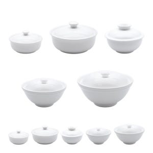 백지 도자기찜기 그라탕기 스프볼(오븐용) 5type