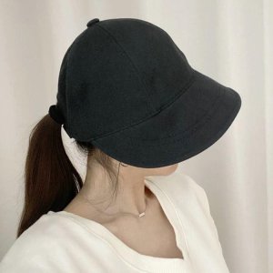 여성용 뒷트임 볼캡 모자 포니테일 여름 캐주얼