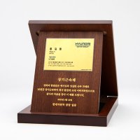 순금명함 감사패 세로형 1.875g