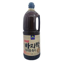 면사랑 프리미엄 바지락 밑국물 육수 1.8L