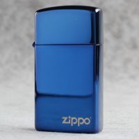 해외/ Zippo 지포 슬림 여성 라이터/ 여자선물/ 유광 아이싱 블루 20494ZL