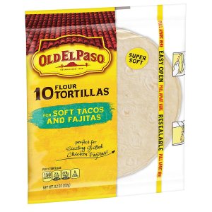 올드 엘 파소 토르티야 소프트 타코 10개입 12팩 Old El Paso Flour Tortillas, Soft Tacos and Fajitas