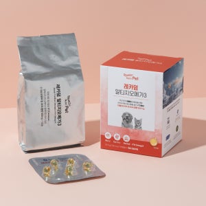 바른뉴트리펫 레카덤 알티지 강아지 오메가3 피부 심장 관절 영양제 고양이