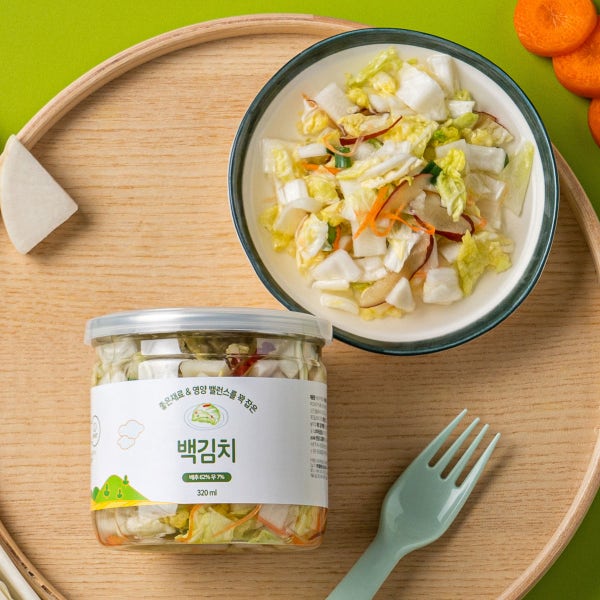베리쿡 아기 김치 백김치 돌 두돌 유아 반찬