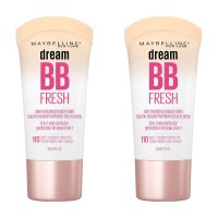 Maybelline Dream Fresh BB Cream 메이블린 비비크림 110 라이트미디엄 30ml 2개