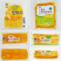 단무지 꼬들 쫄깃 앏은 치자 김밥 알밥 관단무지 통단무지 단무지무침 일가집 국내산 무